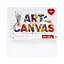 Полотно для малювання "Art Canvas" Danko Toys AC-23х23, 23х23 см - мініатюра 1
