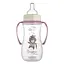Пляшка Canpol babies PP Easystart Bonjour Paris антиколікова з широким отвором та ручками 300 мл рожева (35/241_pin) - мініатюра 2