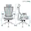 Офісне крісло OfficePro Elegant OC660-W-LG-LG (OC660-W-LG-LG) - мініатюра 13