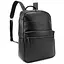 Мужской кожаный рюкзак черный Tiding Bag A25F-2418A - миниатюра 1