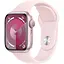 Смарт-часы Apple Watch Series 9 GPS, 41mm, Pink, Light Pink Sport Band, M/L (Grade B) Seller Refurbished - миниатюра 1