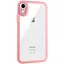 Чохол Epik TPU Transparent + Colour 1,5 mm для Apple iPhone XR 6.1 Pink - мініатюра 1