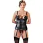 Комплект Cottelli Collection Bondage Cami Suspender XL черный - миниатюра 1