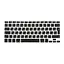 Накладка на клавіатуру DK для Apple MacBook Pro 13" Retina 2012 - 2015 UK силікон чорний (010469) - мініатюра 1