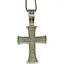 Золотий хрестик Харківська ювелірна фабрика. Розп'яття Христа. 11537-ЧЕВРО - мініатюра 1