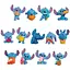 Фігурка-сюрприз Stitch Стіч зі смаколиками 46288 серії Feed Me у капсулі іграшка 4 см - мініатюра 2