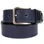 Кожаный ремень LIMARY синий с строчкой 4х120 см acs0032084 - миниатюра 5