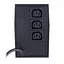 ИБП PowerCom RPT-1000A IEC Black, 1000VA, 600W, линейно-интерактивный, AVR, 3 розетки (IEC), батарея 12В/9Ач x 1 шт - миниатюра 3
