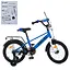 Велосипед дитячий MB 18022-1, 18 дюймів, синьо-білий - мініатюра 1