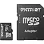 Карта пам'яті Patriot MicroSDXC 128GB LX UHS-I Class 10 + Adapter SD (PSF128GMCSDXC10) - мініатюра 1