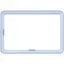 Чехол Samsung Tab S11 Frame Cover EF-JX730CLEGWW Blue (7168989) - миниатюра 1