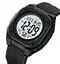Годинник чоловічий наручний спортивний Skmei 2160 (Чорний з білим циферблатом) - мініатюра 2