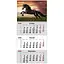 Календарь настенный Axent Horses 1 квартальный 2026 год (8801-26-14-A) - миниатюра 1