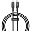 Дата кабель Baseus Unbreakable Series Fast Charging Type-C to Lightning 20W 1m (P10355803111-0) Cluster Black - мініатюра 1