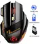 Ігрова миша iMice GW-X7 перезаряджається, тиха бездротова ергономічна мишка  - мініатюра 5