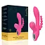 Вібратор Erospace Sweet Play Sucking Vibrator With Anal Beads A3 20.8 см рожевий - мініатюра 12