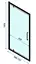 Душова кабіна Rea Rapid Swing 90x120 black REA-K6422 + REA-K6407, Чорний матовий, Універсальна, прозорий - мініатюра 6