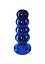 Анальна пробка Radiant Glass Buttplug 11.5 см (синій) - мініатюра 1