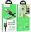 Кабель Hoco U129 Spirit transparent charging data cable Type-C Чорний - мініатюра 2