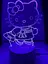 Светильник ночник 3D Hello Kitty 220в, RGB 16 цветов, цв, USB - миниатюра 6