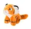 М'яка іграшка "Тигр" M073 12 см, у пакеті (6901309000736) Помаранчевий - мініатюра 1