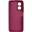Чохол Silicone Cover Lakshmi Full Camera (A) для Oppo A17 Бордовий / Marsala - мініатюра 2