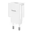 Зарядное устройство HOCO Leisure single port charger C106A блок адаптер белый - миниатюра 1