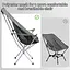 Складне туристичне крісло Naturehike CNK2300JU0003 (Зелене) - мініатюра 3