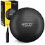 М'яч для фітнесу (фітбол) 4FIZJO 75 см Anti-Burst Black (P-5907739316370) - мініатюра 2