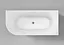 Ванна акриловая угловая Rea Sydney Bellanto 160x75 R whte REA-W0253 Белый - миниатюра 3