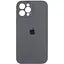 Чехол Epik Silicone Case Full Camera Protective (AA) для Apple iPhone 12 Pro Max (6.7) Серый/Dark Gray - миниатюра 1