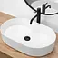 Умивальник Rea Nadia накладний білий REA-U1055, Білий - мініатюра 3