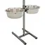 Стойка з мисками для собак Trixie 2 x 4,5 л / 28 см, h=60 см - мініатюра 1