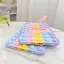 Чохол SoftGel Kids дитячий pop-it Samsung Galaxy Tab A9 8.7 SM X110 X115 Веселка Фіолетовий - мініатюра 4