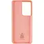 Чохол Silicone Cover Lakshmi (AA) для Samsung Galaxy S21 Ultra Рожевий / Pink - мініатюра 3
