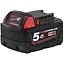 Акумулятор Milwaukee Redlithium M18 18 В 5 А·год 0.8 кг (4932430483) - мініатюра 1