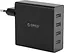 Зарядное устройство на 4 USB-A порта Orico DCW-4U-EU 30 W Black - миниатюра 1