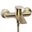 Смеситель для ванны Rea Avalon brushed gold настенный с изливом REA-B2707 Золотой - миниатюра 3