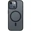 Чохол TPU+PC Blueo Skin Friendly Frosted with MagSafe для Apple iPhone 15, 6.1 Чорний - мініатюра 1