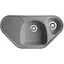 Гранітна кухонна мийка Romzha Elegancia 95B Seda (602) кутова - мініатюра 1