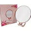 Дзеркало косметичне Salon Professional настільне 6 дюймів для щоденного макіяжу кругла рожеве золото - мініатюра 1