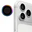 Захисне скло Metal Classic на камеру (у упак.) для Apple iPhone 17 Pro (6.3) / 17 Pro Max (6.9) Бузковий / Rainbow - мініатюра 3