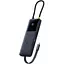 Переходник - мультиадаптер - хаб Baseus OS Dual Fast Charging 6-in-1 (B0007090) - миниатюра 1