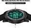 Beeasy цифровий водонепроникний годинник з секундом-будильником Зворотній відлік подвійного часу, ультратонкий суперширококутний - мініатюра 6