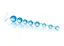 Анальний ланцюжок Jelly Anal 10 Beads Clear 29 см (блакитний) - мініатюра 2