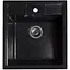 Гранітна кухонна мийка Romzha Adiere Antracit (901) - мініатюра 1