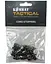 Стоперы для шнурка Kombat UK Skull Cord Stoppers 10 шт Серебро (1000-kb-scs-slv) - миниатюра 4