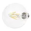 Лампа Brille світлодіодна LED 6W E27 COG WW G95, 220 В - мініатюра 1