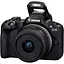 Беззеркальный фотоаппарат Canon EOS R50 Creator Kit RF-S 18-45mm f4.5-6.3 IS STM Black (5811C036) [140465] - миниатюра 2