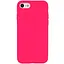 Чехол Epik Silicone Case Full Protective AA NO LOGO для Apple iPhone SE 2020/7/8 4.7 Розовый/Barbie pink - миниатюра 1